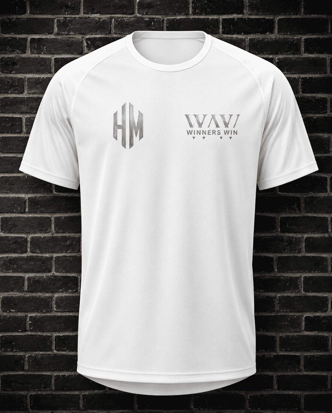 Winners Win x Hijjah McMahon White Performance T-Shirt