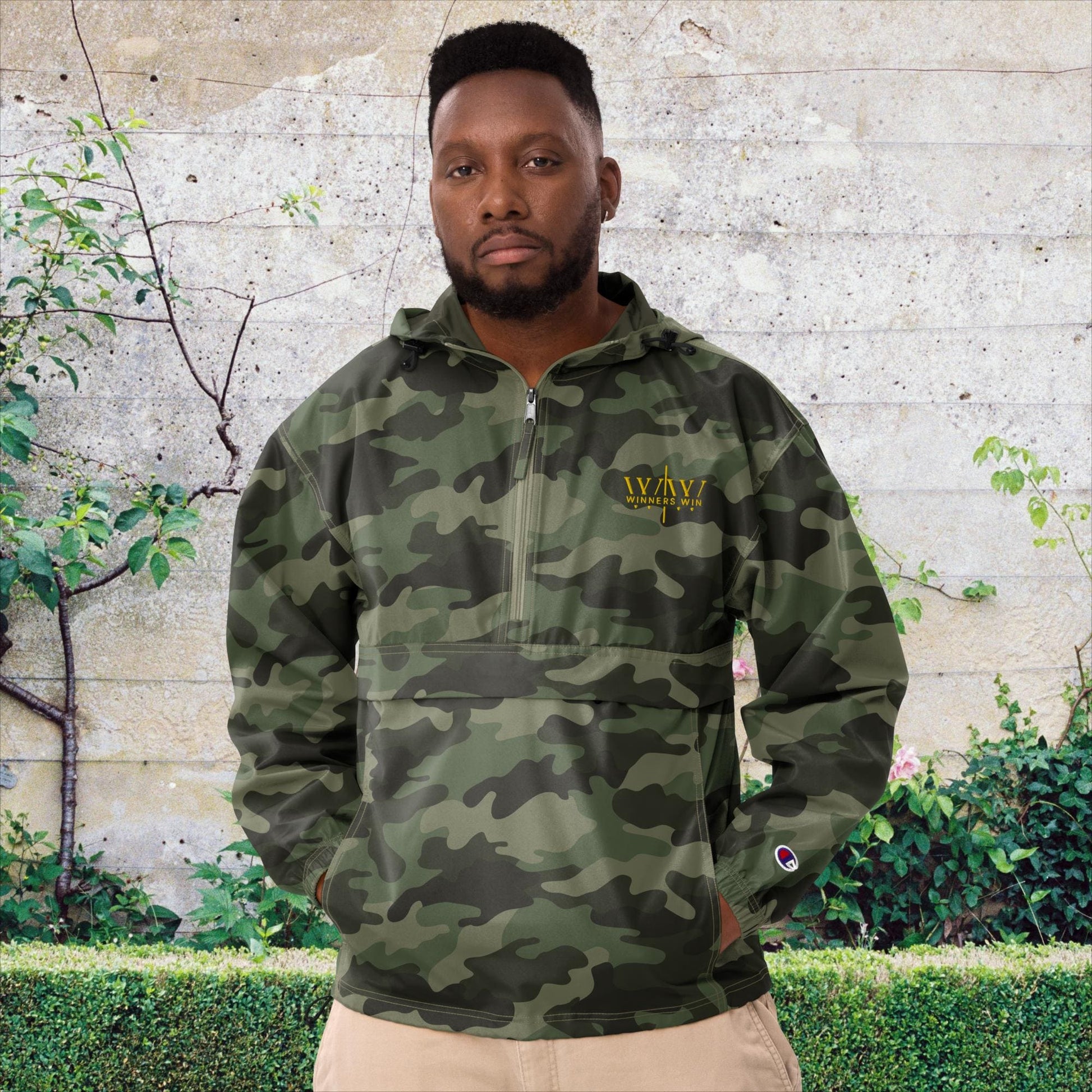 Winners Win camo Running jacket