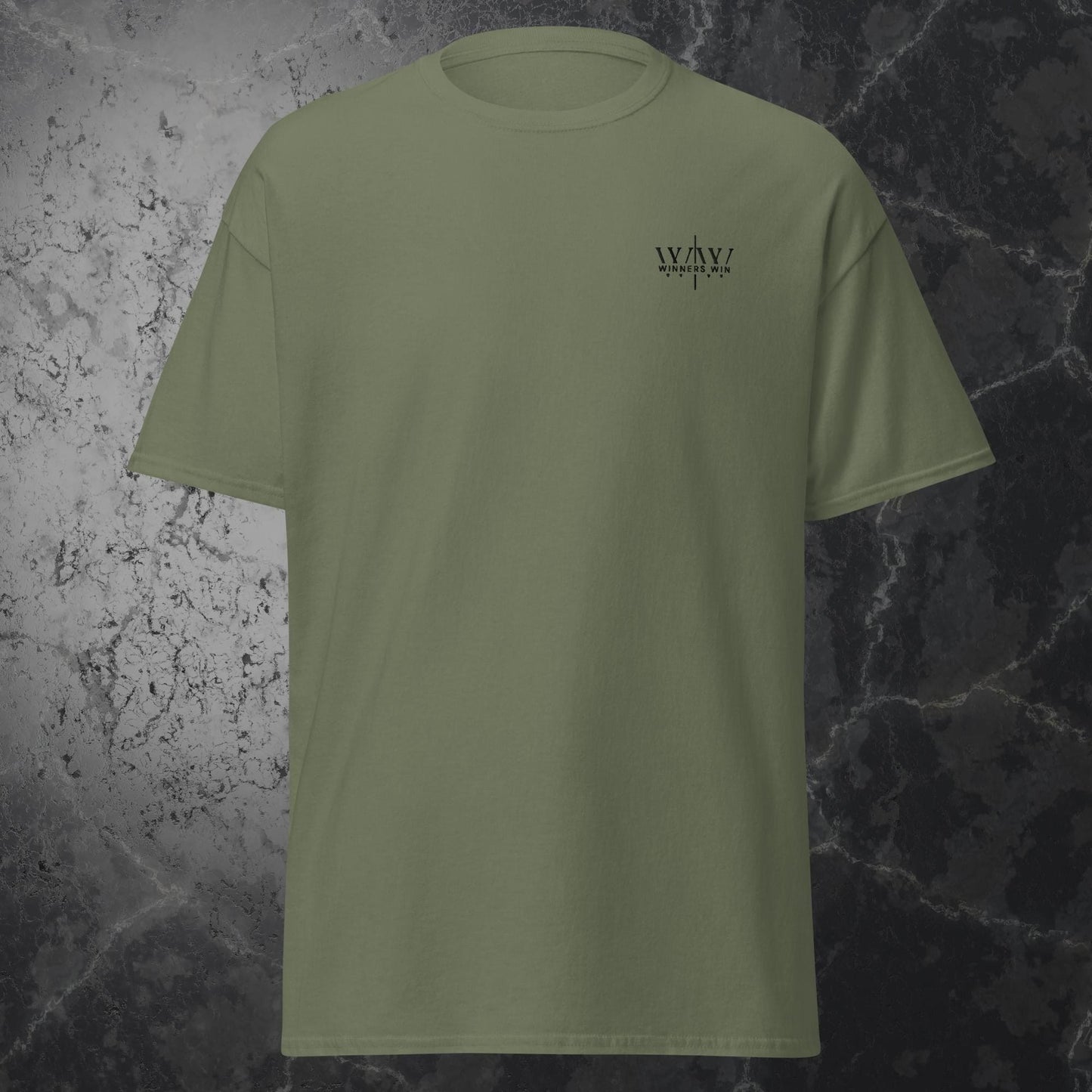 Winners Win Dark Green Signature T-Shirt