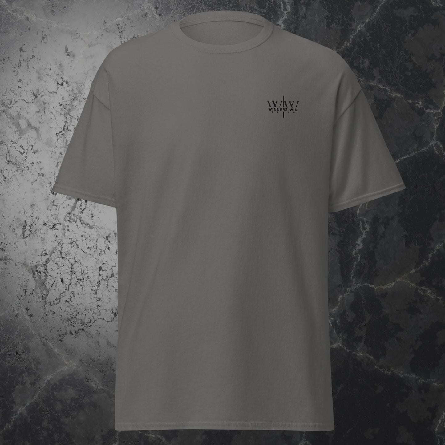 Winners Win Grey Signature T-Shirt