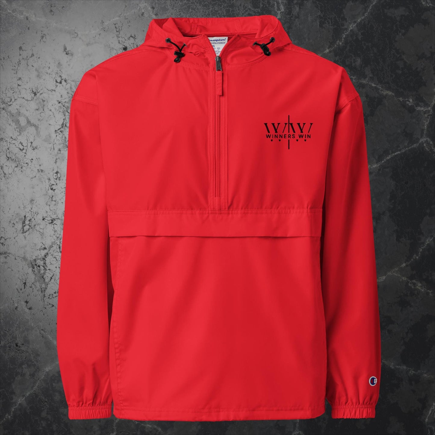 Winners Win Red Running Jacket