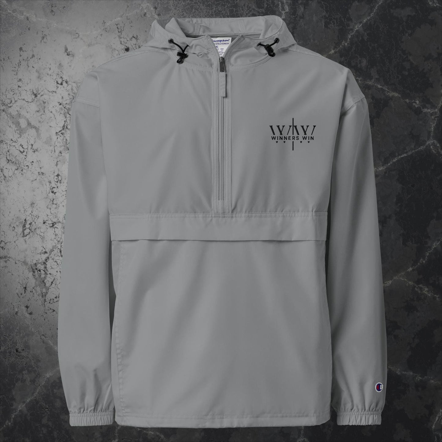 Winners Win grey running jacket