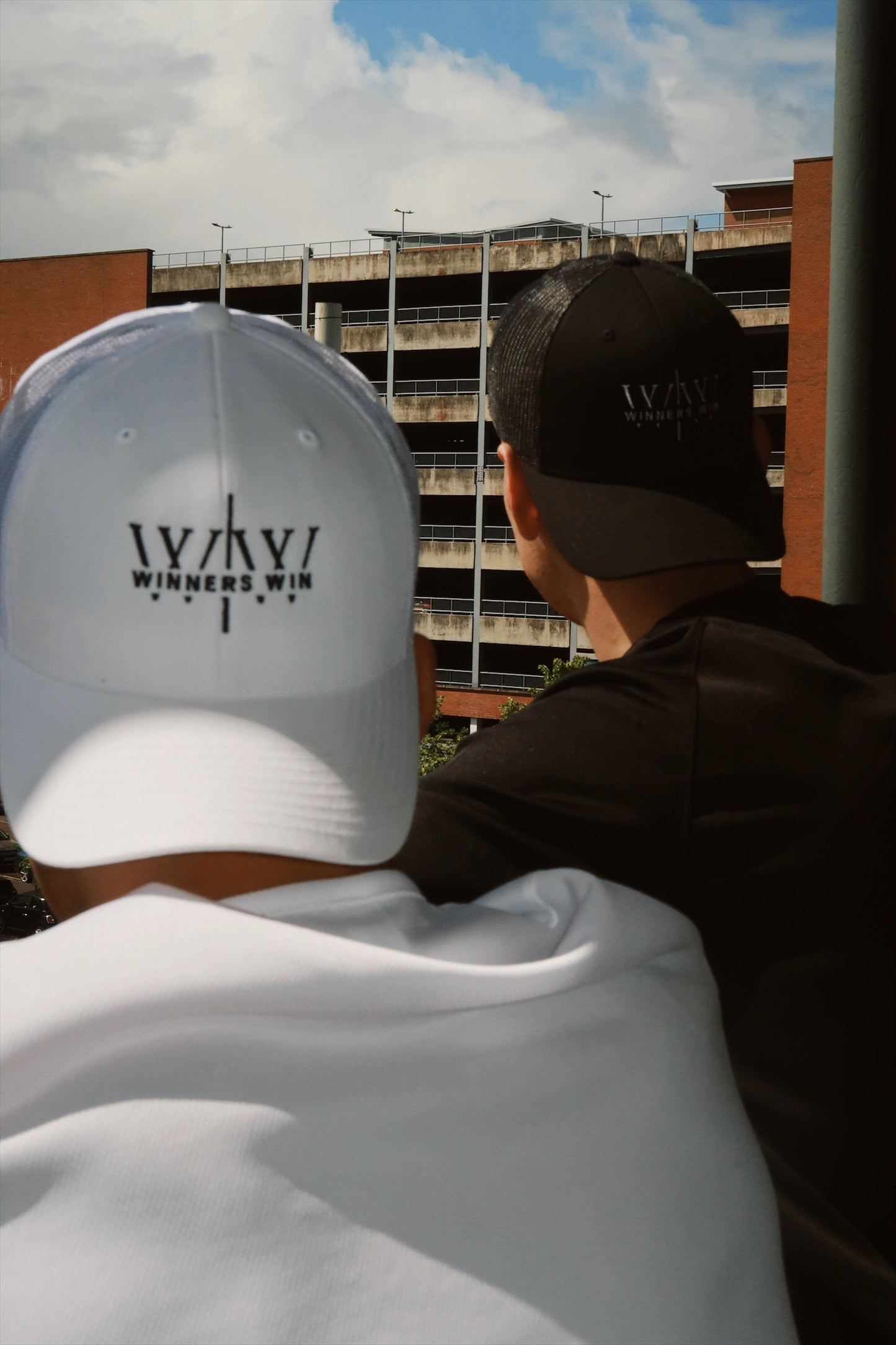 Winners Win White Hat at the top of belfast