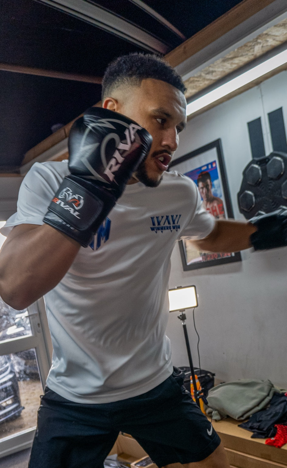 Winners Win x Hijjah McMahon White Performance T-Shirt