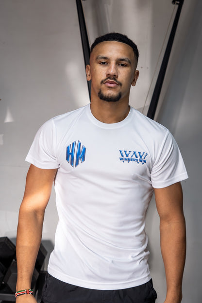 Winners Win x Hijjah McMahon White Performance T-Shirt