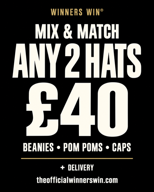 Any 2 Hats for £40 - Mix & Match