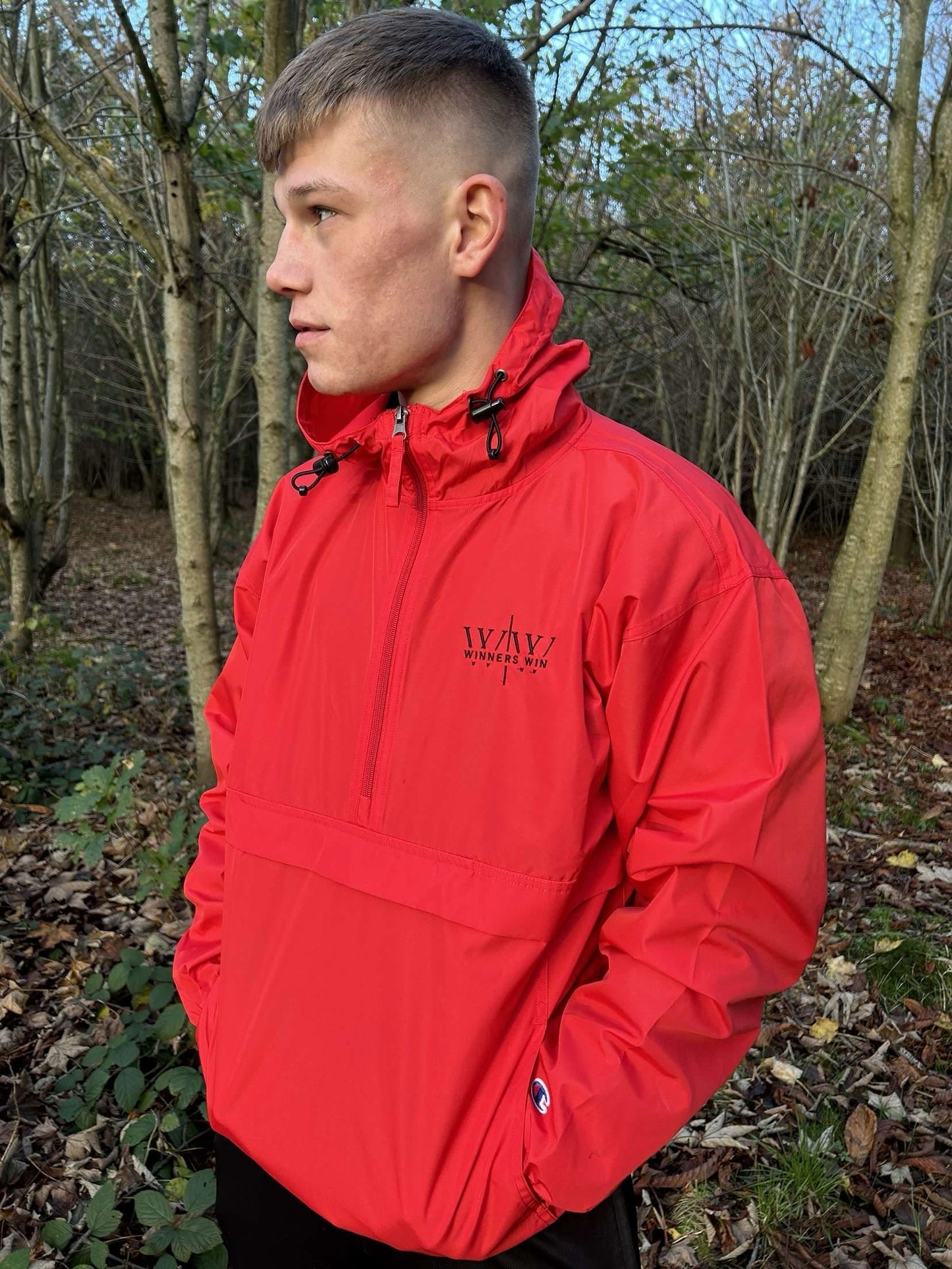 Winners Win Running Jacket Red Edition