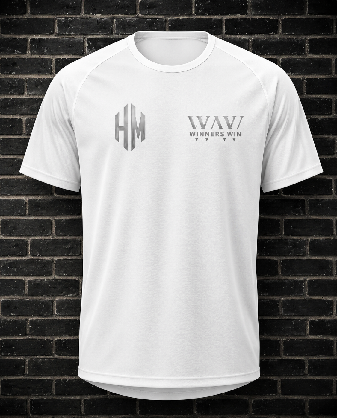 Winners Win x Hijjah McMahon White Performance T-Shirt
