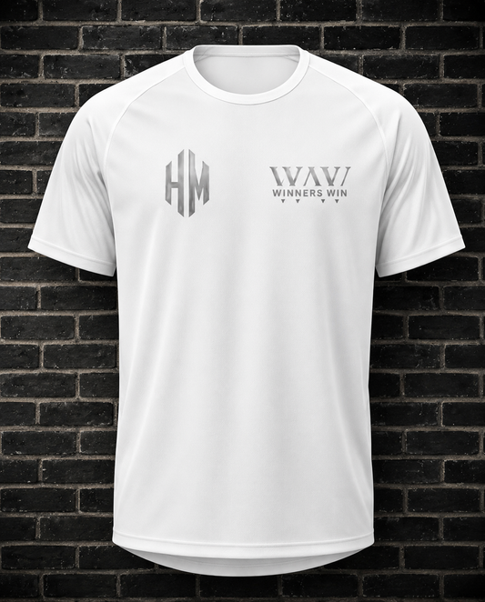 Winners Win x Hijjah McMahon White Performance T-Shirt