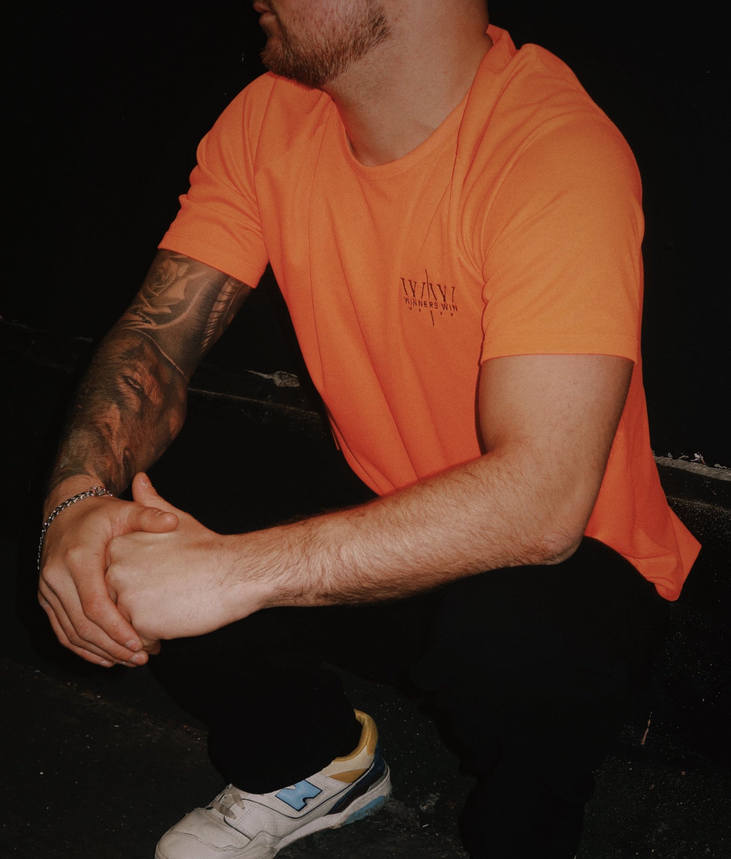 Flame Orange Performance T-Shirt
