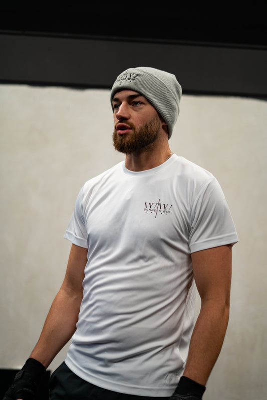 Winners Win Grey Beanie