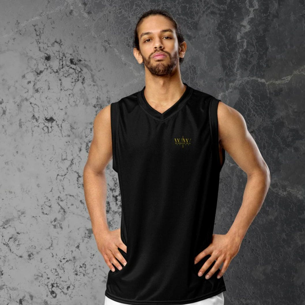 Winners Win Black gym vest