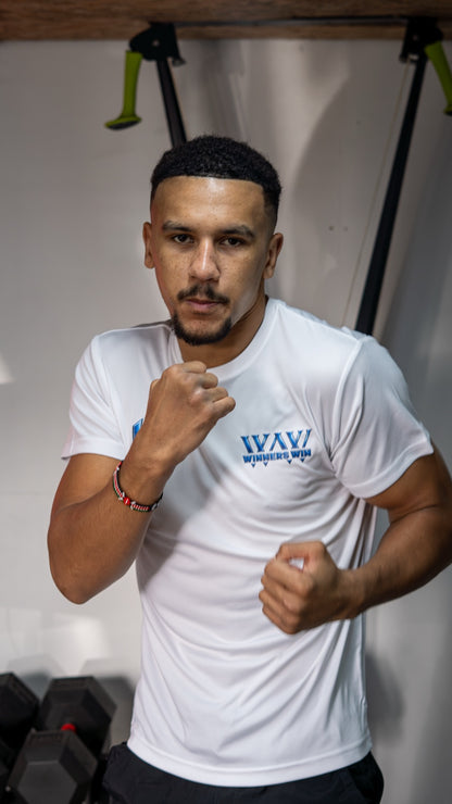 Winners Win x Hijjah McMahon White Performance T-Shirt