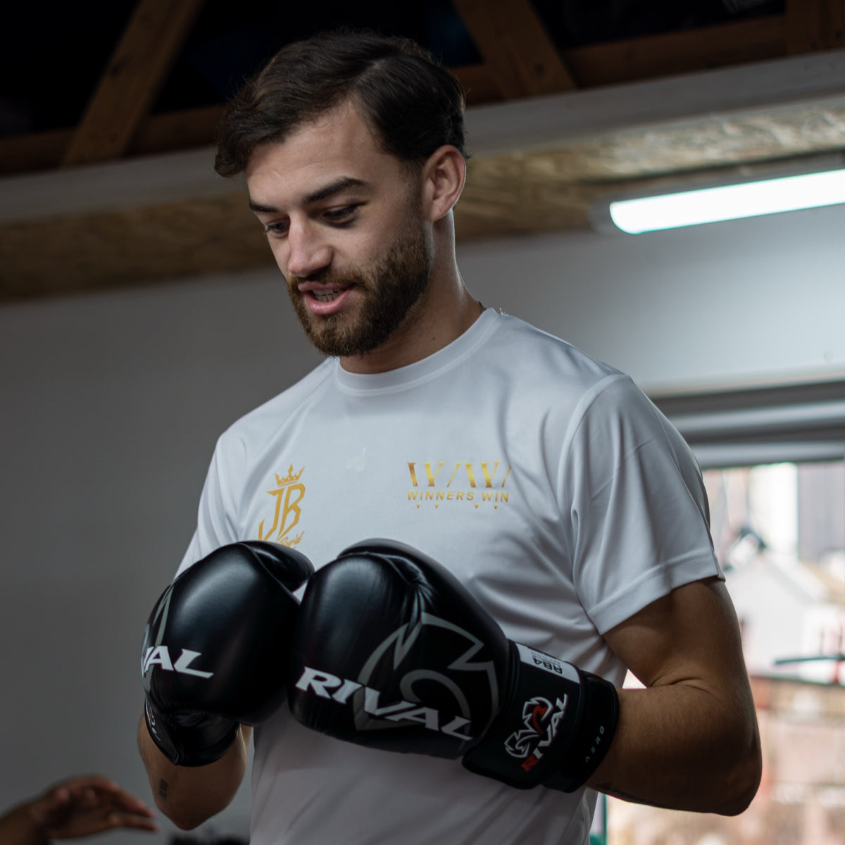 Winners Win x John Boyd White Performance T-Shirt