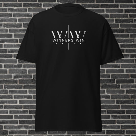 Winners Win Core Black/White T-Shirt