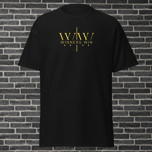 Winners Win Black/Gold Core T-Shirt