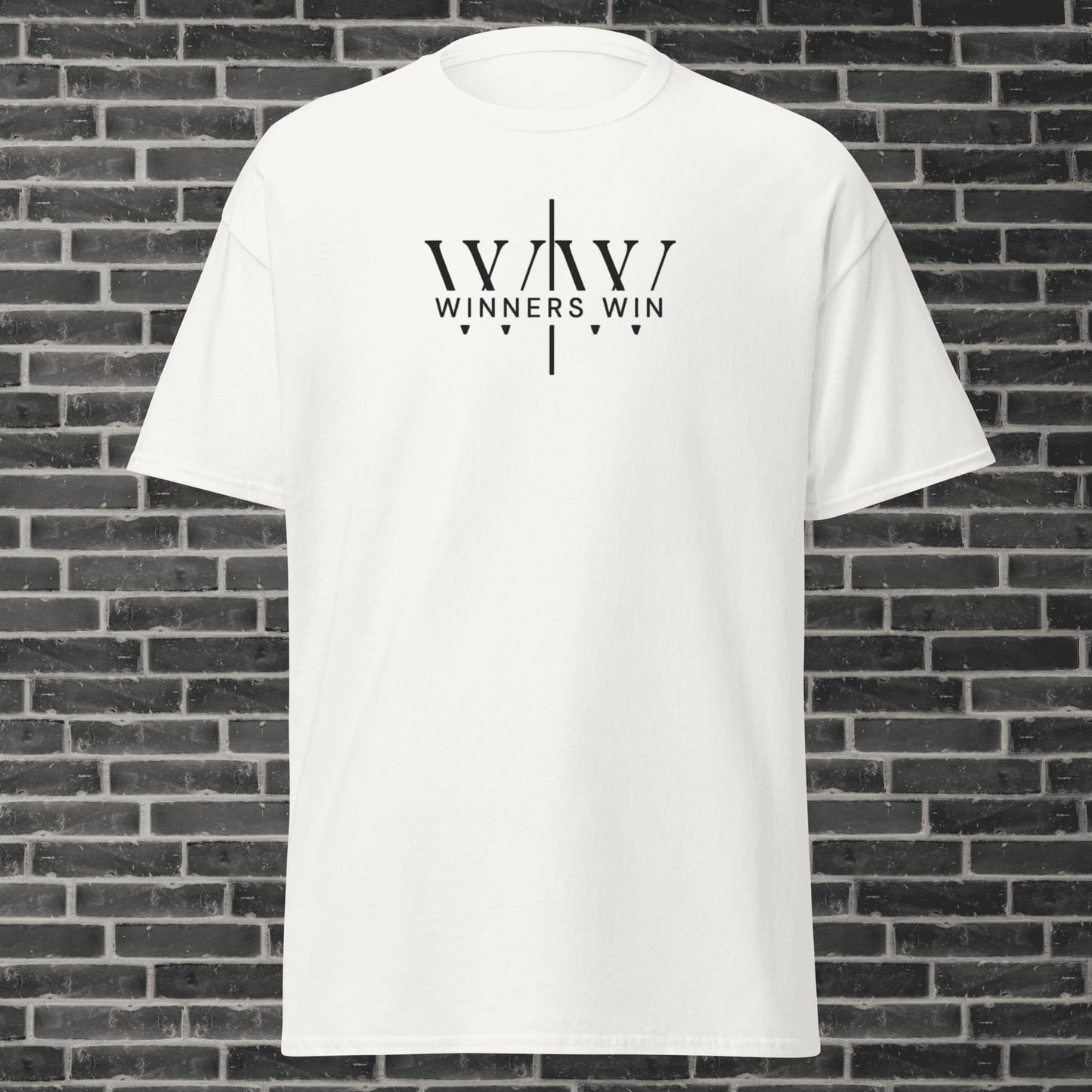 Winners Win White Core T-Shirt