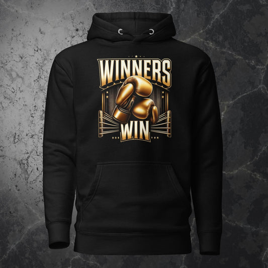 Winners Win Boxing Hoodie