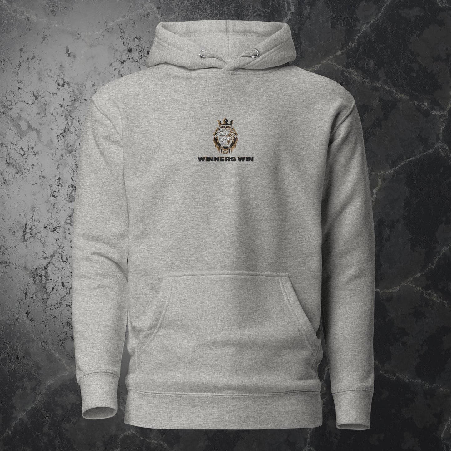 Winners Win Lion Hoodie Black Edition