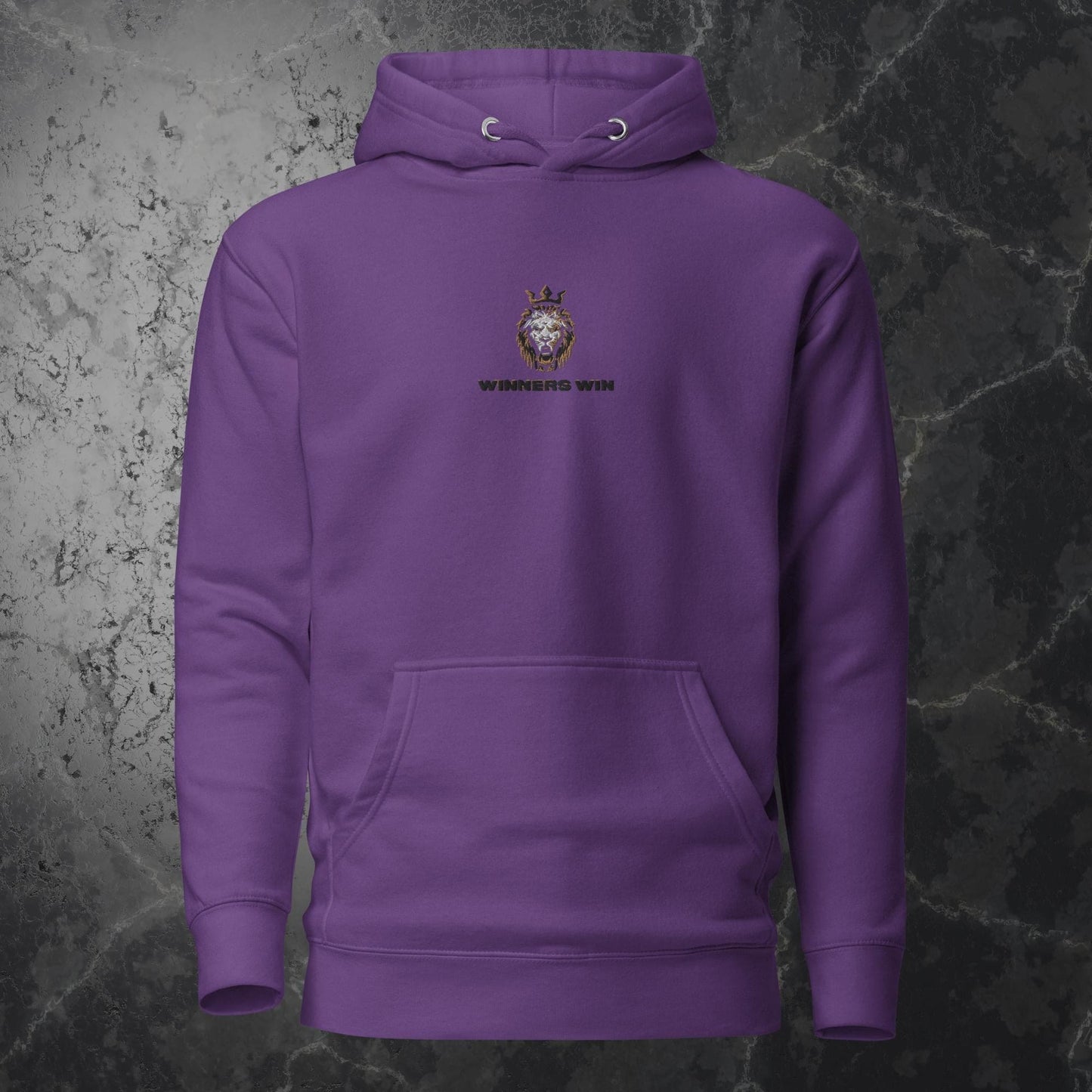 Winners Win Lion Hoodie Black Edition